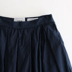 tuck skirt #navy [95635]