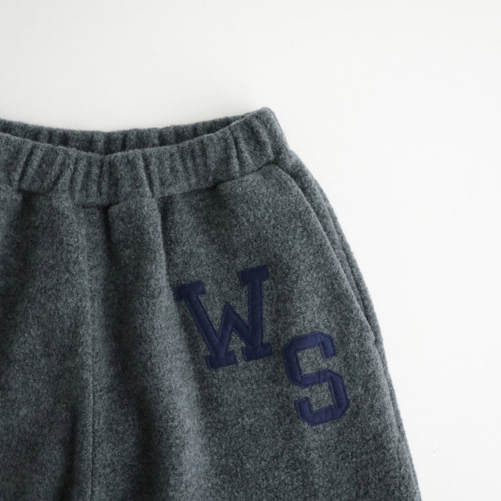 Fleece Pants #MD.GREY×NAVY [I26AW-BC3]