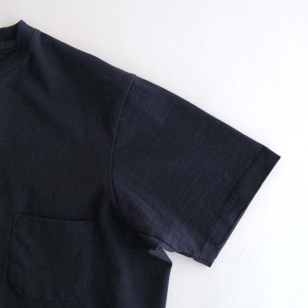 丸胴 POCKET S/S T SHIRT #d.navy [85009]