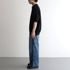 Moss Stitch Polo #Black [2501-011]