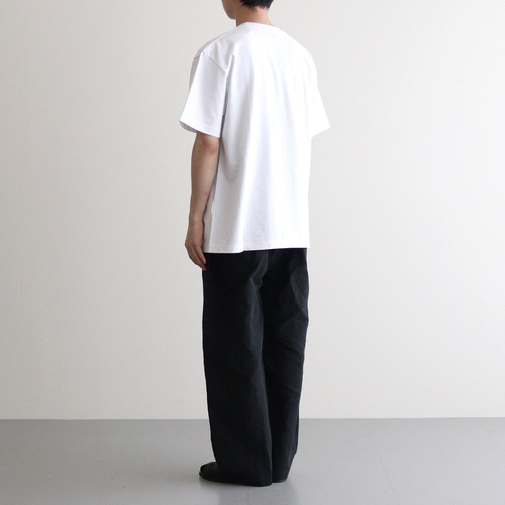 Waste Cotton S/S Tee #WHITE [TP241-70010]