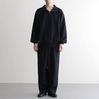 HEAVY OZ HALF ZIP PULLOVER #BLACK [FSC253-70238B]
