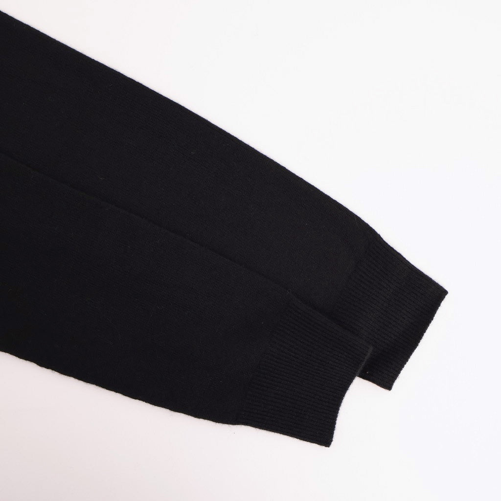 Wool Cashmere Seamless Knit #BLK [12520538]