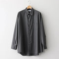 Broad L/S Oversized Regular Collar Shirt #C.GRAY [GM261-50001B]
