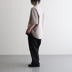 FHFSSH - コットン・ ポリコア タイプライター 半袖シャツ #20 Light Greige [SN_FR0405SH]