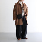 SQUARE SHOULDER #BLACK [DA108]