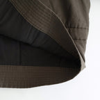 WASHED FINX COTTON GABARDINE FLIGHT BLOUSON #DEEP OLIVE [A25AB01HM]