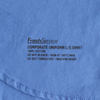 CORPORATE UNIFORM L/S SHIRT #BLUE [FSC253-50105B]