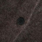 ROYAL CASHMERE FUR CREWNECK CARDIGAN #BROWN(035) [KRAGGW0903]