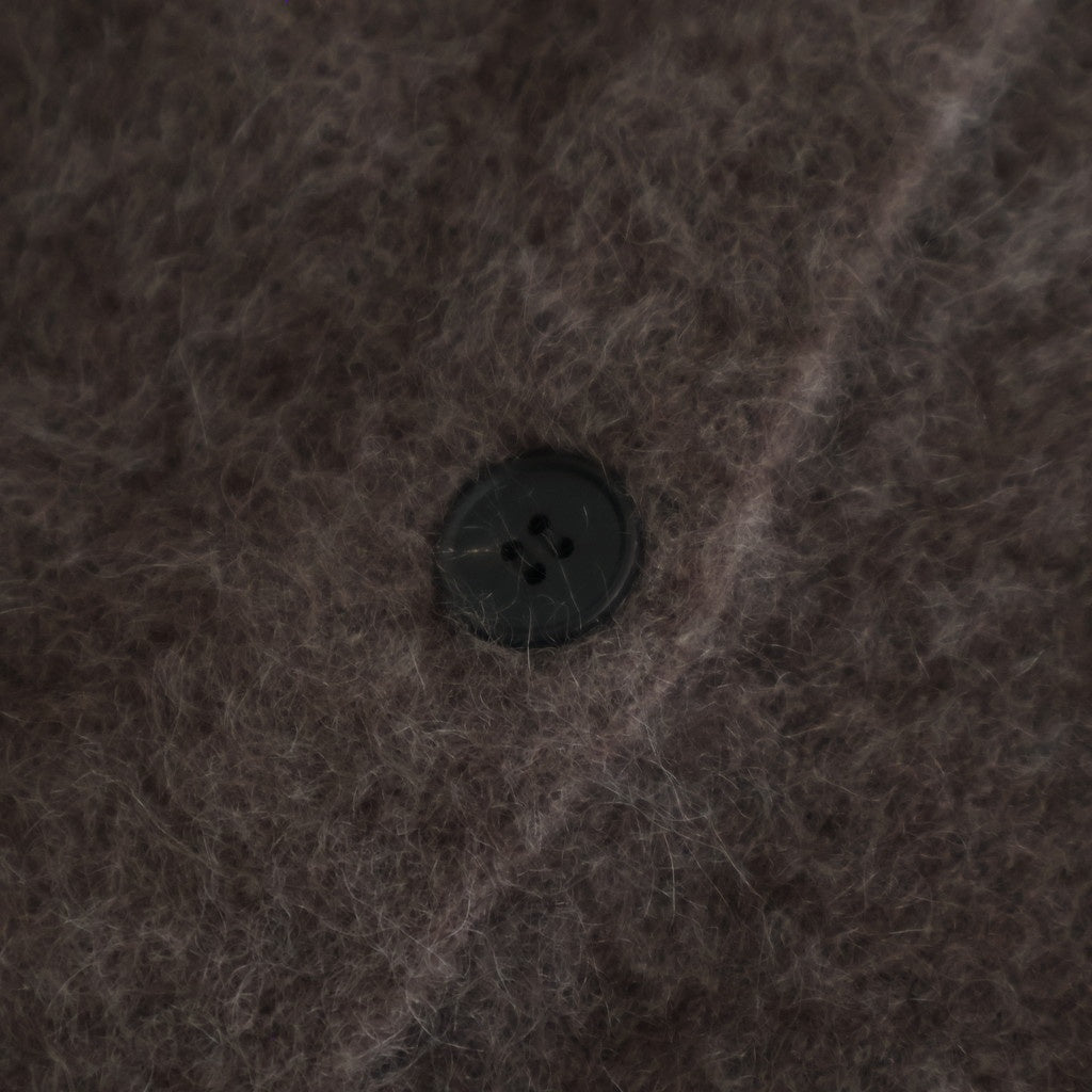 ROYAL CASHMERE FUR CREWNECK CARDIGAN #BROWN(035) [KRAGGW0903]