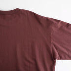SUPER HIGH GAUGE SWEAT P/O #BURGUNDY [A26AP02CU]