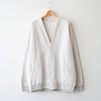 Cotton Brushed Cardigan #GRY [12620609]