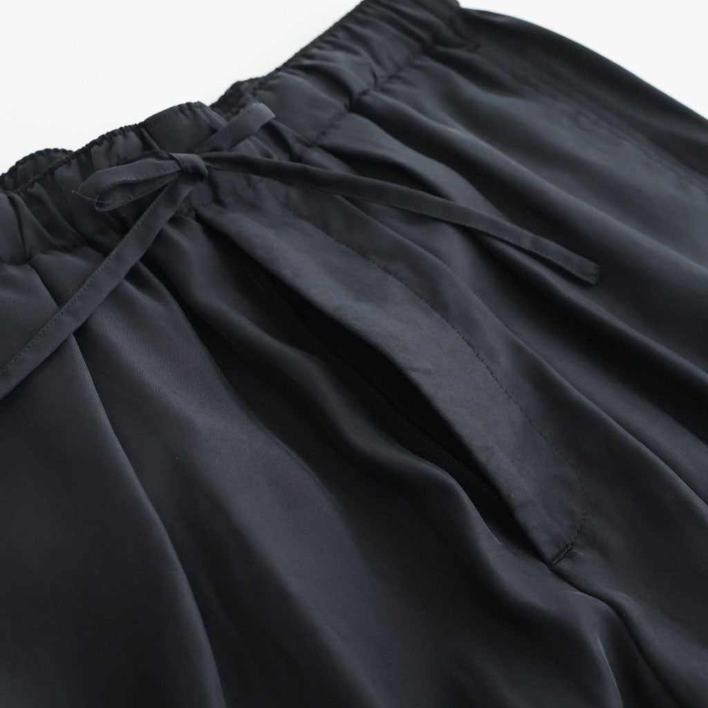 CUPRO EASY PANTS #BLACK [YK26SS01288P]