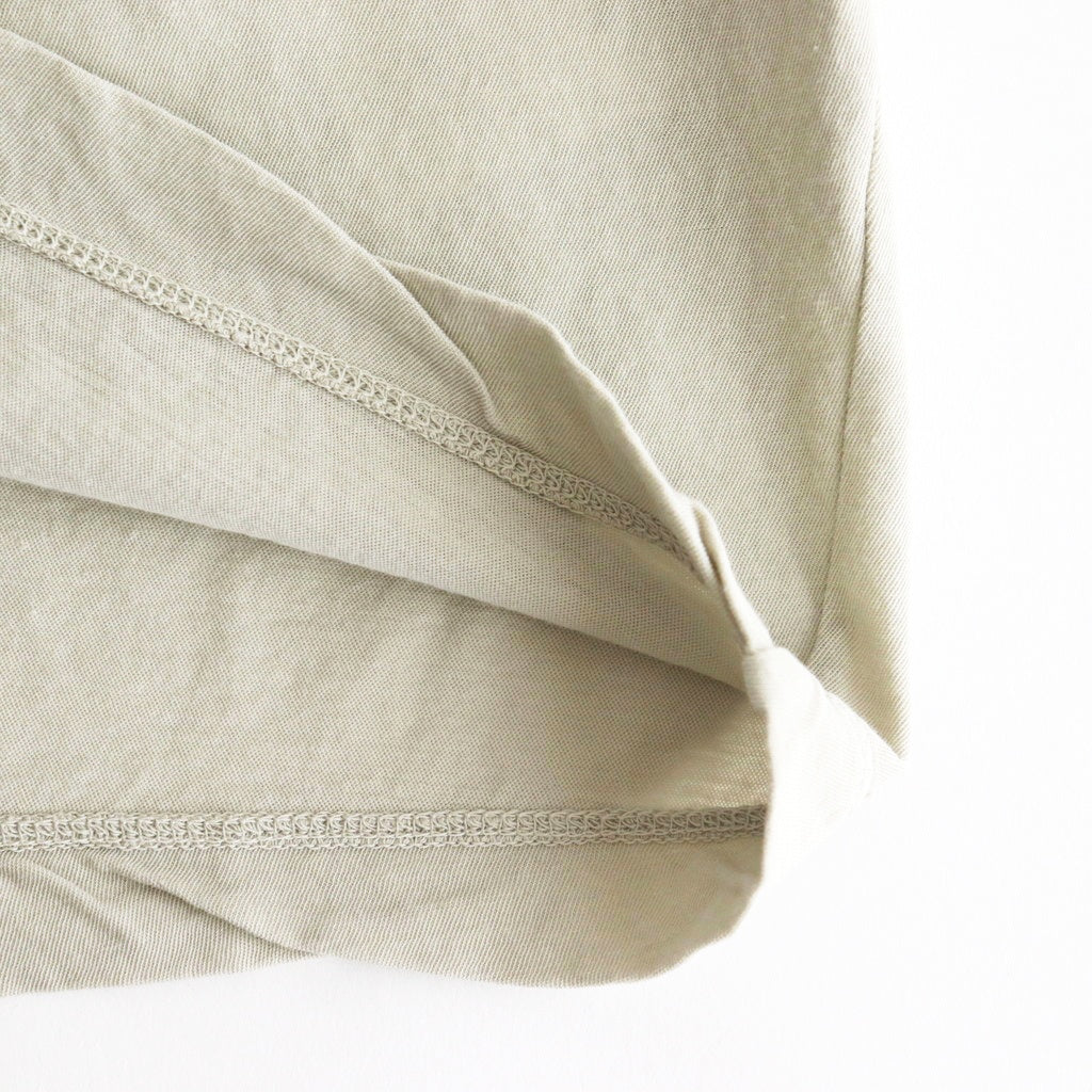 FRESCA SINGLE JERSEY TIGHT FIT T-SHIRT #BEIGE [KKAGGM0402]