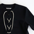 WETSUIT JERSEY LACE UP TEE #DARK NAVY [A25SP02WJ]