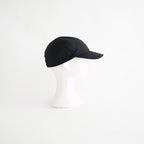 WASHABLE TWILL STANDARD CAP #BLACK [NO.301366]