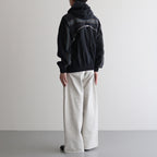 WESTERN DOUBLE KNEE PANTS WIDE CUT #GRAY WHITE [2541000409]