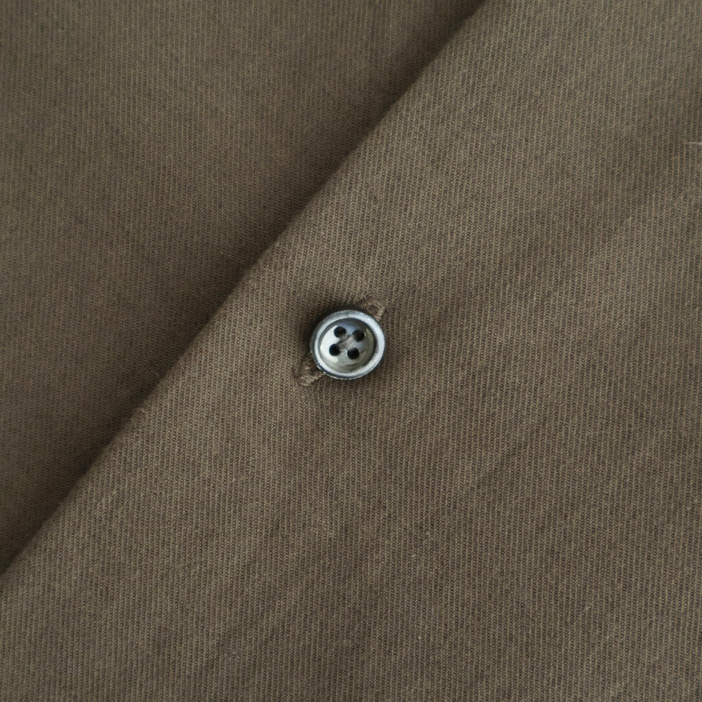 ヨークスリーブシャツ-P #BROWN [D225-T810-P]