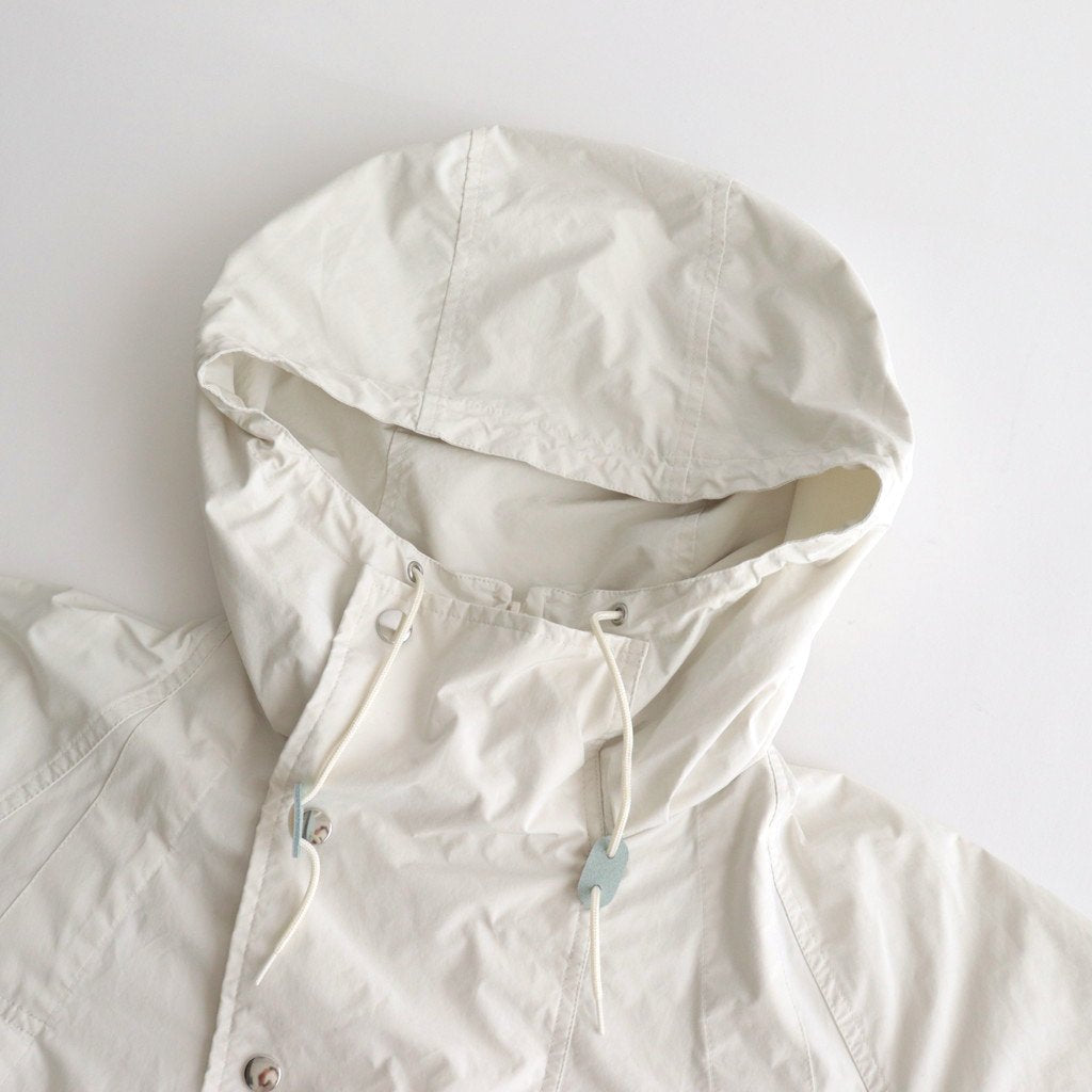 HOODED BLOUSON #FOG WHITE [YK23SS0459B]