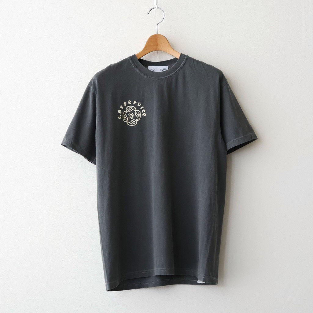 CS PAISLY LOGO TEE #PEPPER BLACK [26880906]