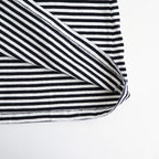 ムラ糸Tシャツ ロングスリーブワンピース Slub Yarn Long-Sleeve T-Shirt Dress #WHITE/NAVY [32061701]