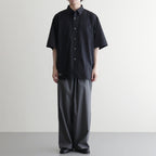 CORPORATE UNIFORM S/S SHIRT #BLACK [FSC261-50103B]