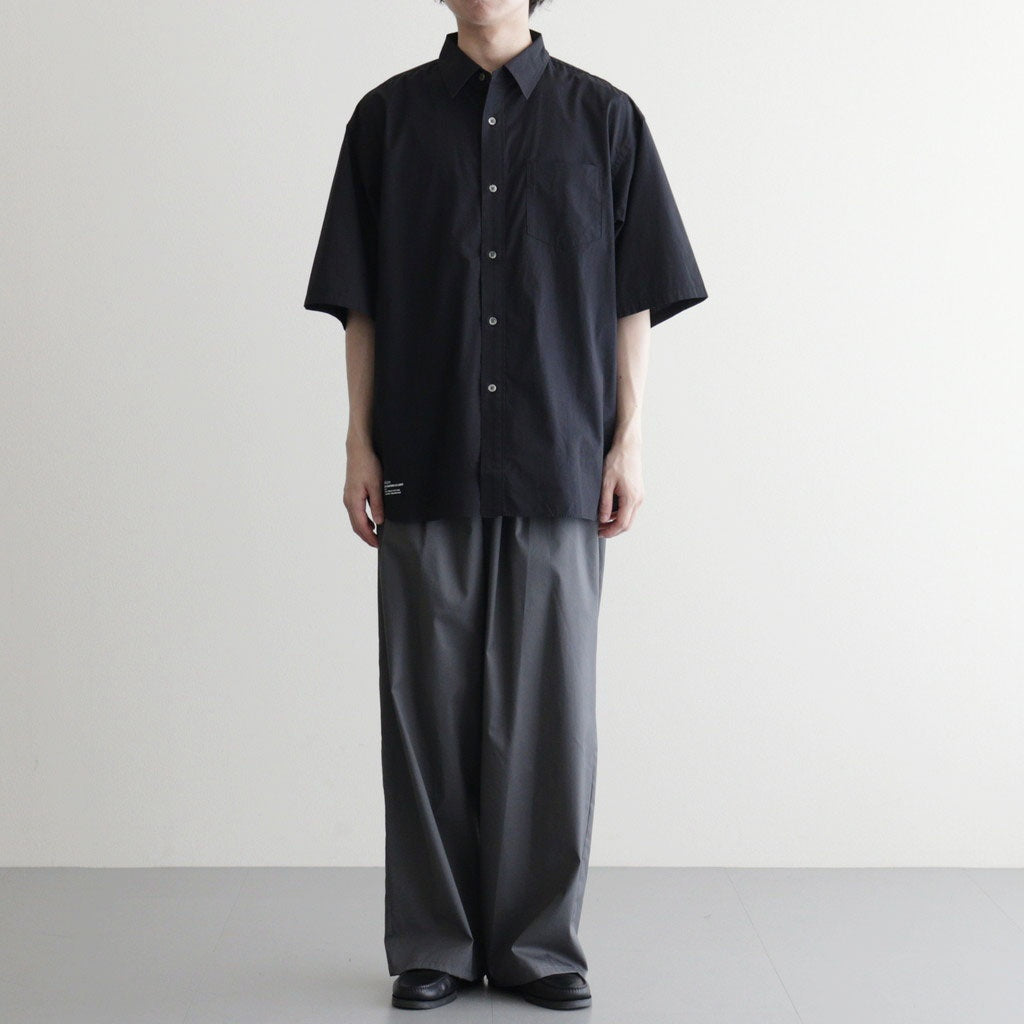 CORPORATE UNIFORM S/S SHIRT #BLACK [FSC261-50103B]