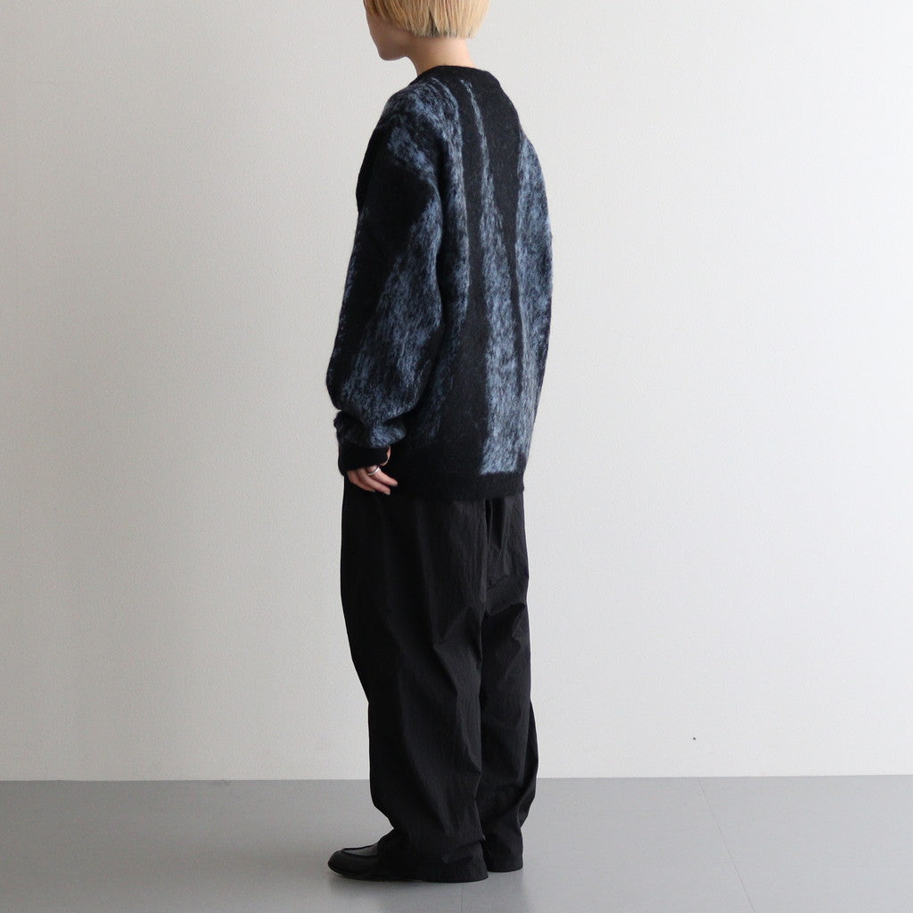 JACQUARD MOHAIR SWEATER #BLUE [YK24FW0815S]