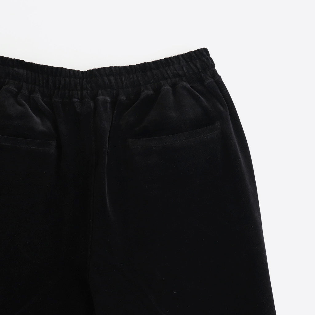 Compact Velour Easy Pants #BLACK [GM243-70292]