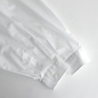 Broad L/S Oversized Regular Collar Shirt #WHITE [GM253-50001B]