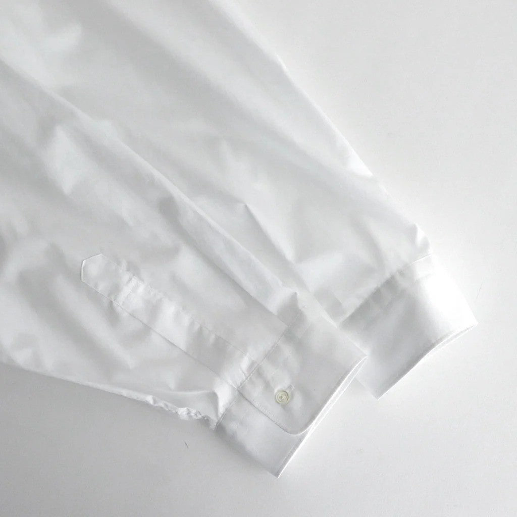 Broad L/S Oversized Regular Collar Shirt #WHITE [GM253-50001B]