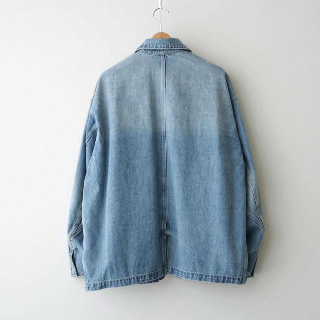 CORPORATE DENIM ENGINEER JACKET #LIGHT WASH [FSC263-30152FB]