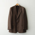 BLUEFACED WOOL JACKET #BROWN RED STRIPE [A25AJ01BS]