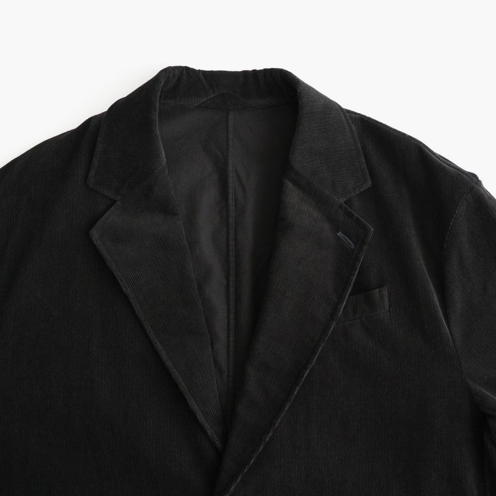 VINTAGE CORDUROY SINGLE BREASTED JACKET #BLACK [ST.1580]