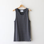 STRIPE TIGHT TANK TOP #DARK NAVY [2541000903]