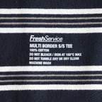 MULTI BORDER S/S TEE #NAVY [FSC251-70121]