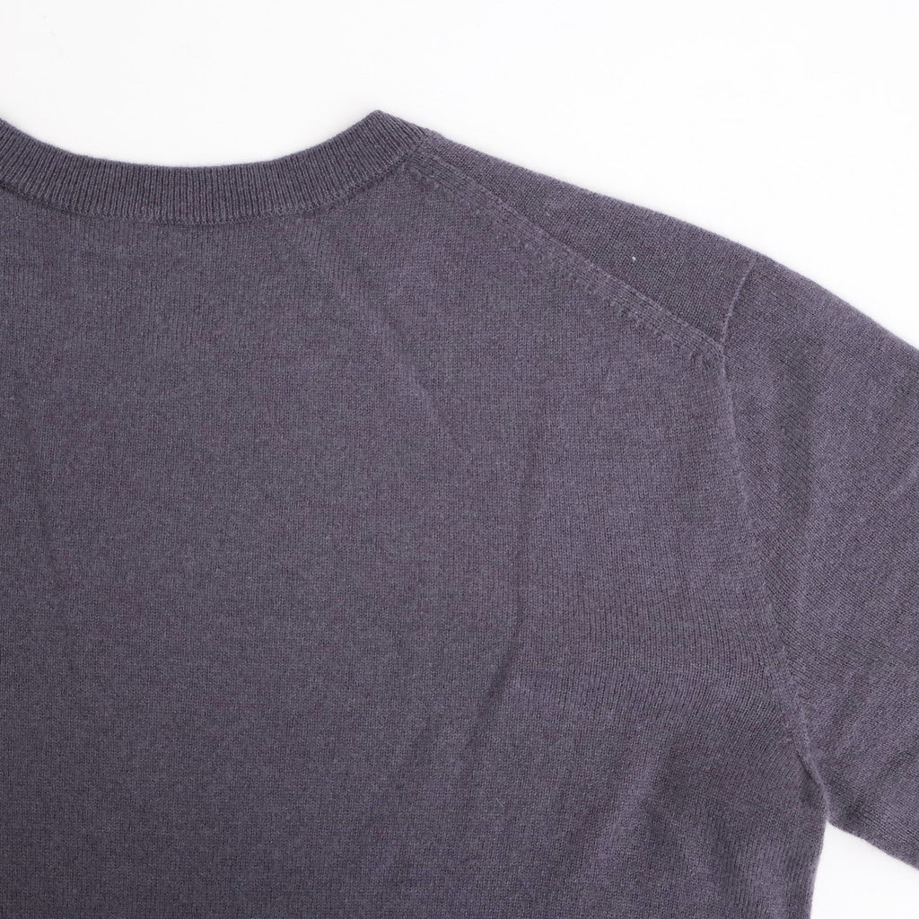 Wool Cashmere Seamless Knit #S/BLU [12520538] - ciacura 三重県