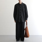 3WAY LARGE TOTE （OIL SUEDE） #BROWN [L-1]