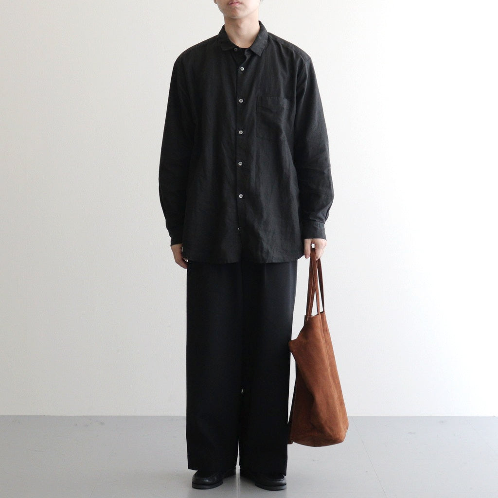 3WAY LARGE TOTE （OIL SUEDE） #BROWN [L-1]