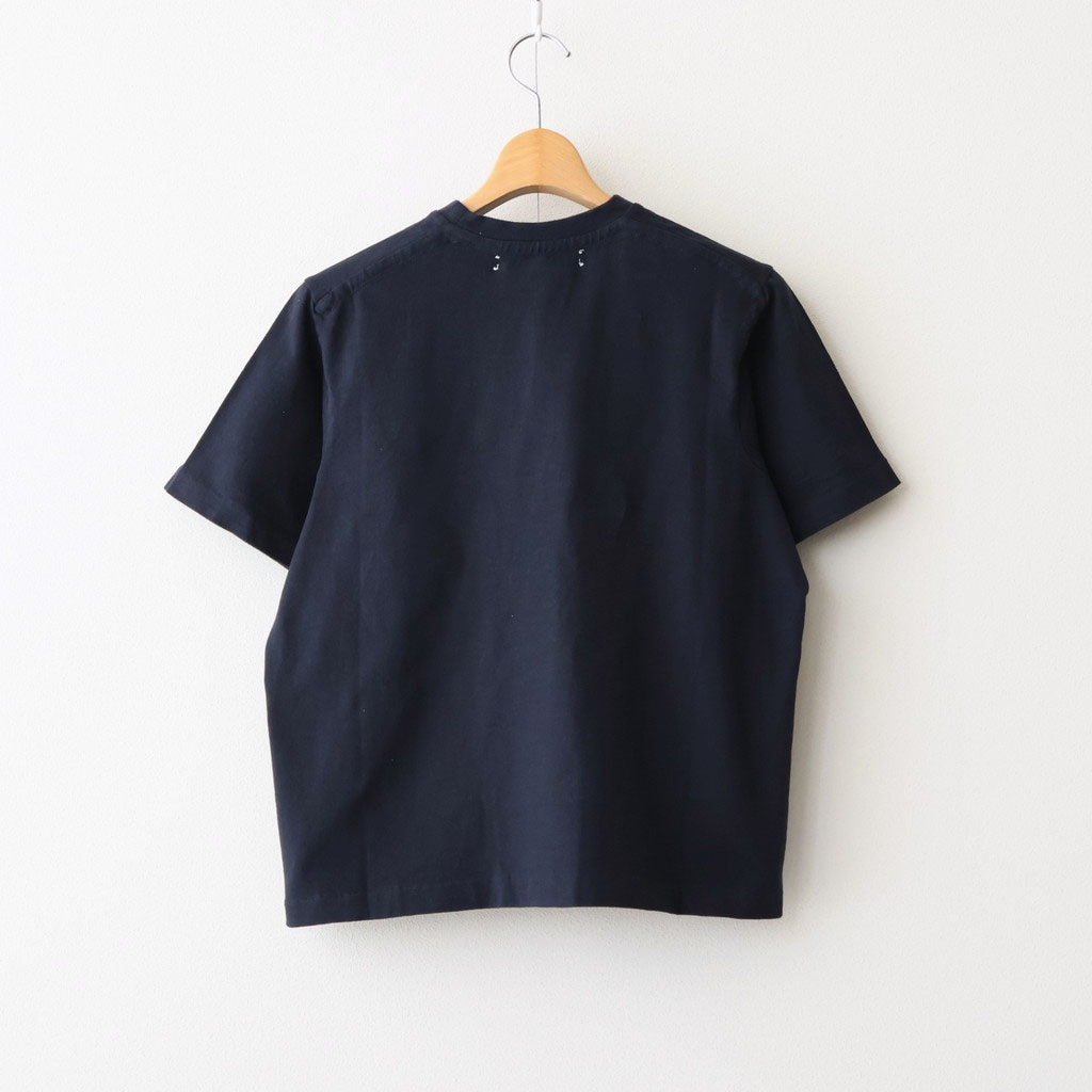 ムラ糸Tシャツ Slub Yarn T-Shirt #NAVY [32061007]