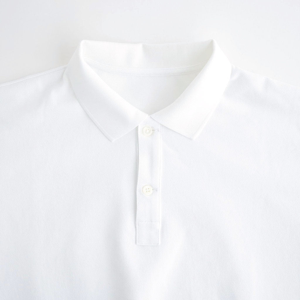 DRY PIQUE JERSEY S/S POLO #WHITE [FSC263-70036]