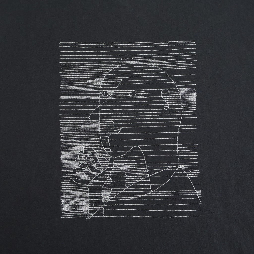 EMBROIDERY T-SHIRT #Old Man [YK26SS01297CS]