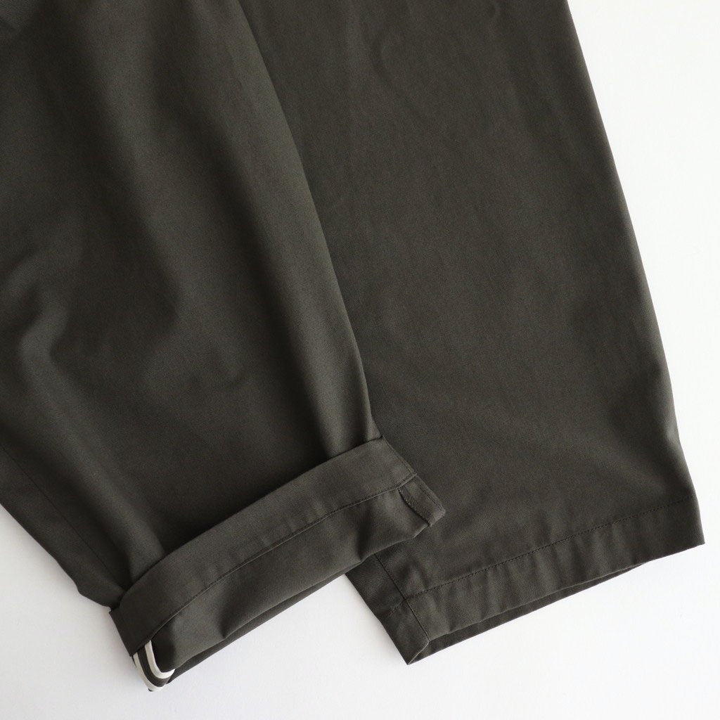 FB1PT - TC・ハイカウントスタンダードチノ テーパードパンツ #84 Olive [SN_FR1201PF]