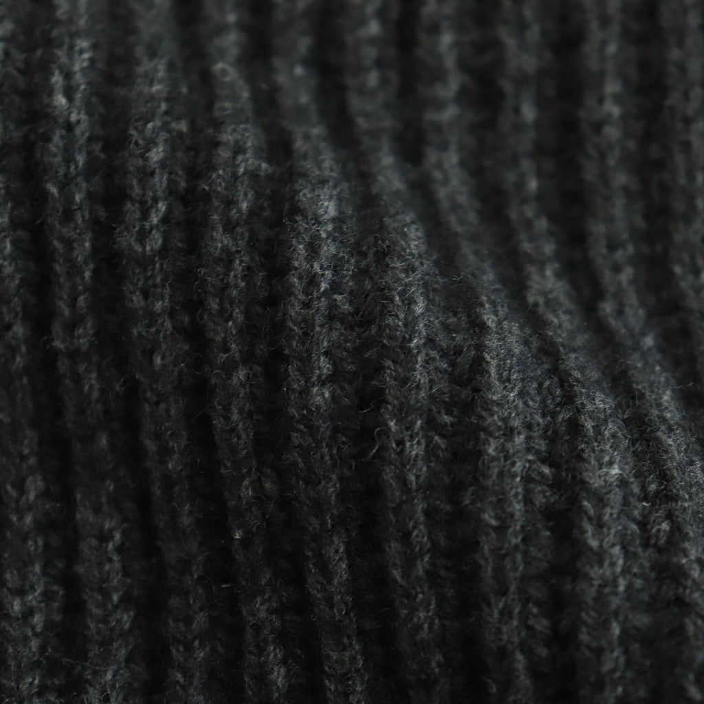 COMFORT BLEND YARN LOOSE FIT SWEATER #CHARCOAL [N0011]