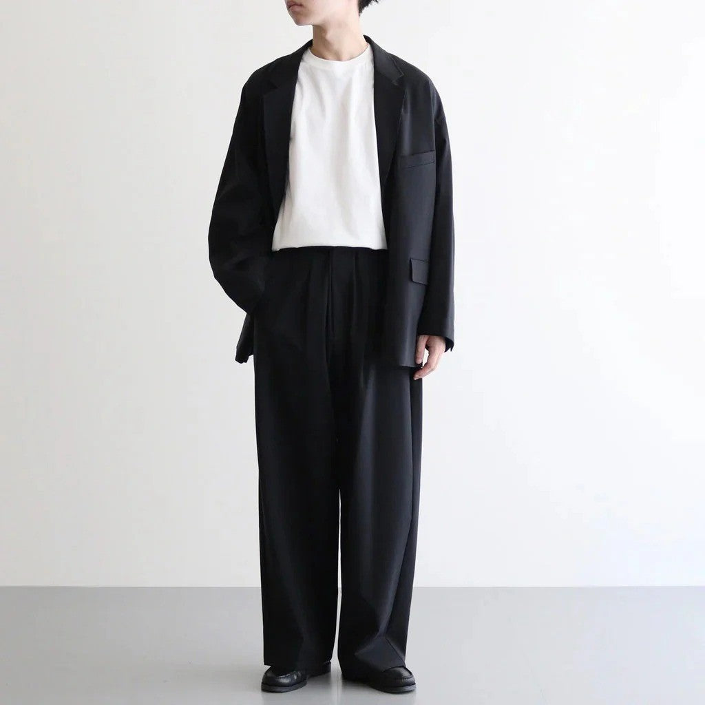 Compact Ponte Wide Chef Pants #BLACK [GM263-40041B]
