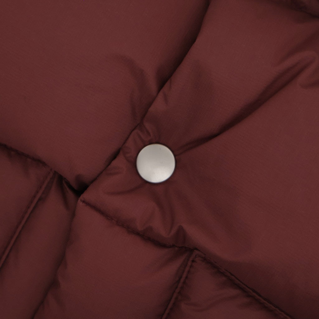 SUPER LIGHT NYLON RIPSTOP DOWN VEST #BURGUNDY [A25AV02NL]