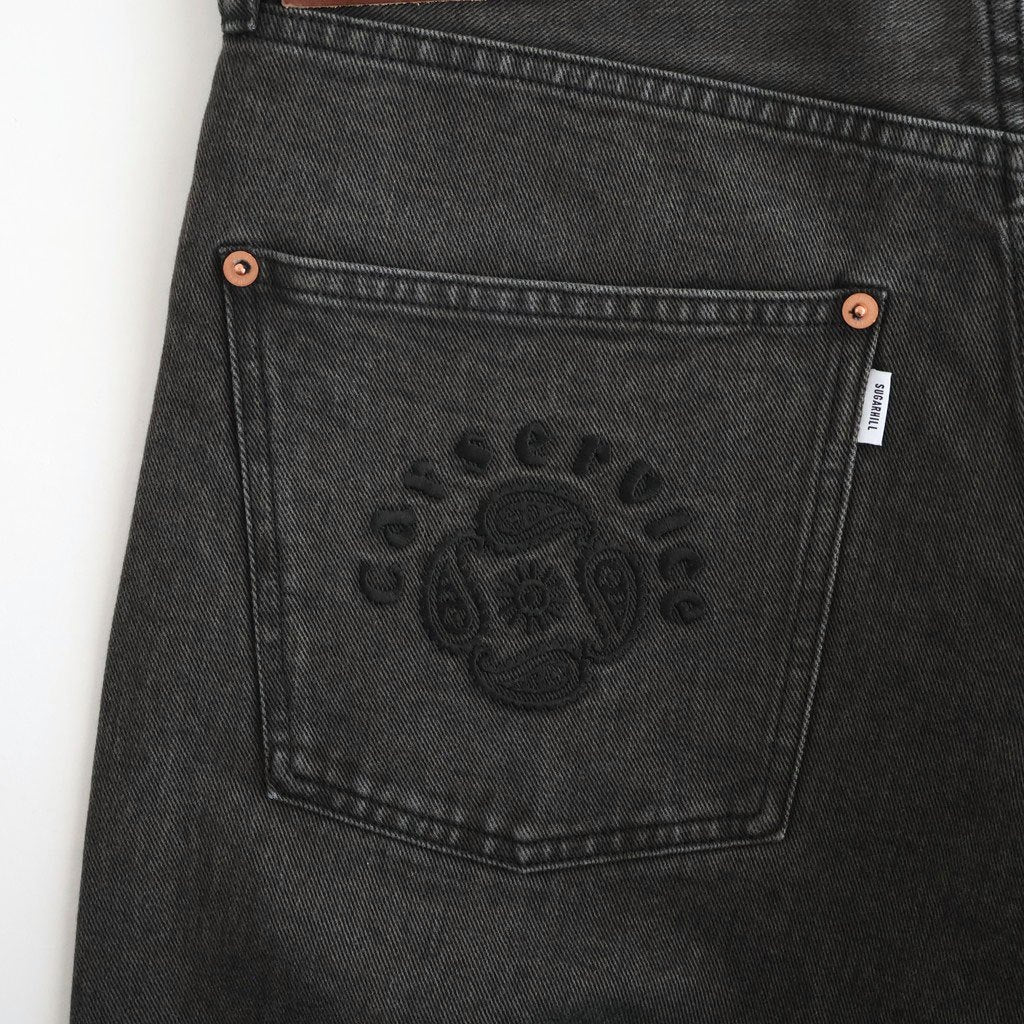 CS MODERN DENIM WIDE CUT #GUNMETAL BLACK [26880402]