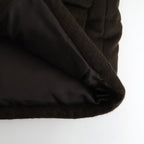 BABY CAMEL FLANNEL DOWN BLOUSON #DARK BROWN [A25AB02BF]