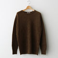BABY SURI ALPACA SHEER KNIT P/O #DARK BROWN [A25AP01AK]