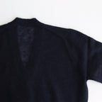 KID MOHAIR SHEER KNIT CARDIGAN #NAVY [A25SC04FG]